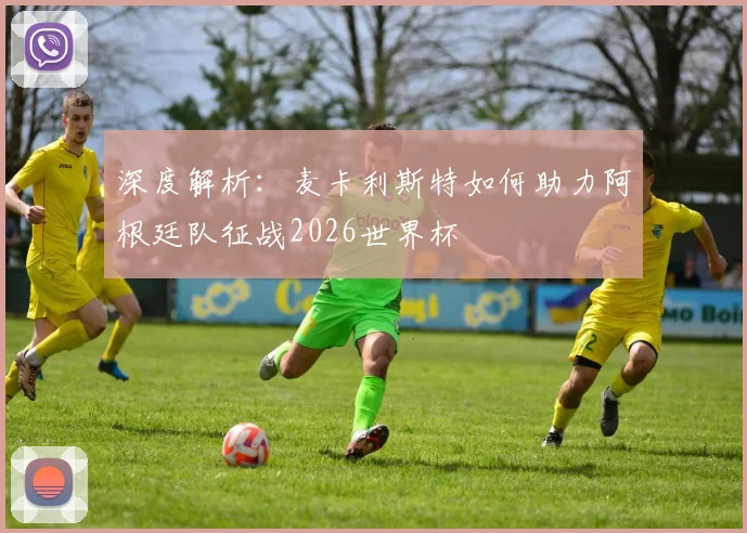 深度解析：麦卡利斯特如何助力阿根廷队征战2026世界杯